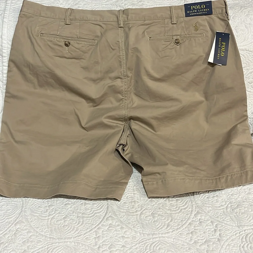 Polo Ralph Lauren stretch classic‎ fit 9” shorts, size 44B, NWT